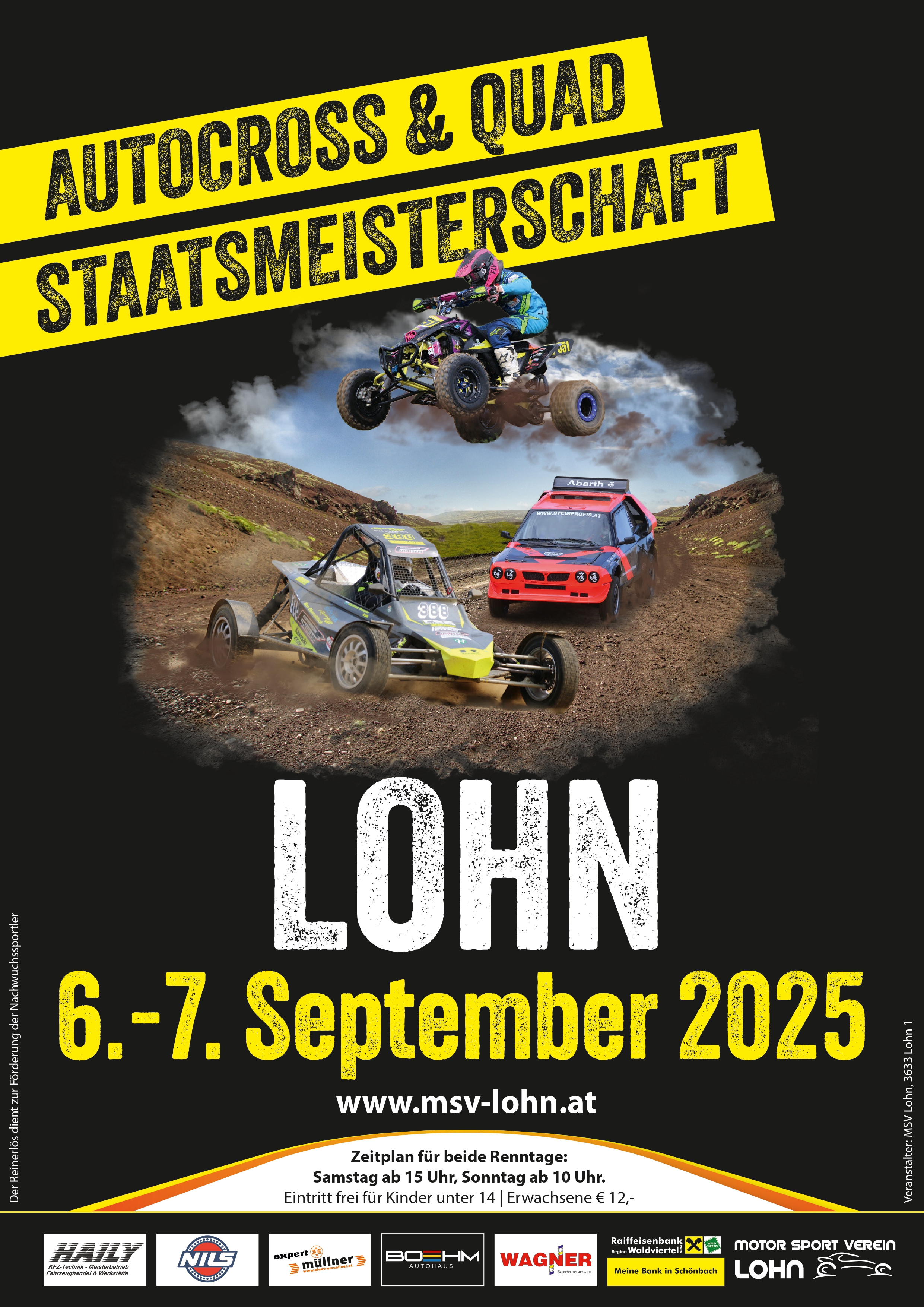 Der Staatsmeisterschaftslauf rückt näher – Action, Speed und Adrenalin garantiert.